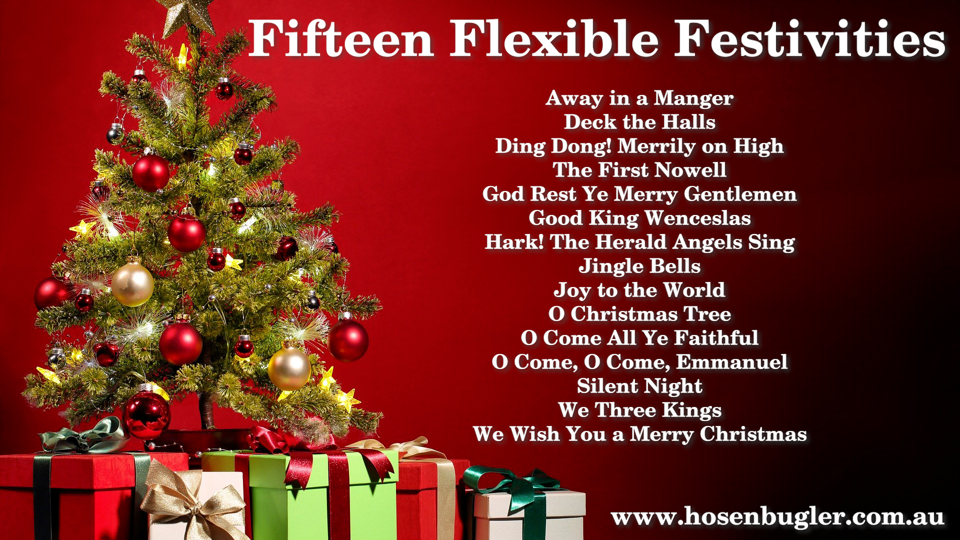 Fifteen Flexible Festivities (PDF FORMAT)
